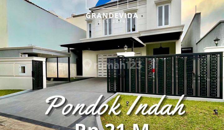 Rumah Dengan Bangunan Baru Mewah Ada Swimming Pool Lingkungan Asri At Gedung Hijau 1