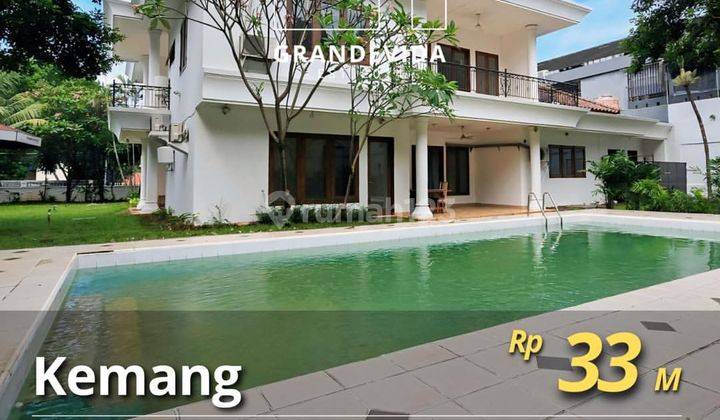 Rumah Hitung Tanah Lingkungan Tenang Asri Dan Bebas Banjir At Kemang Selatan 1