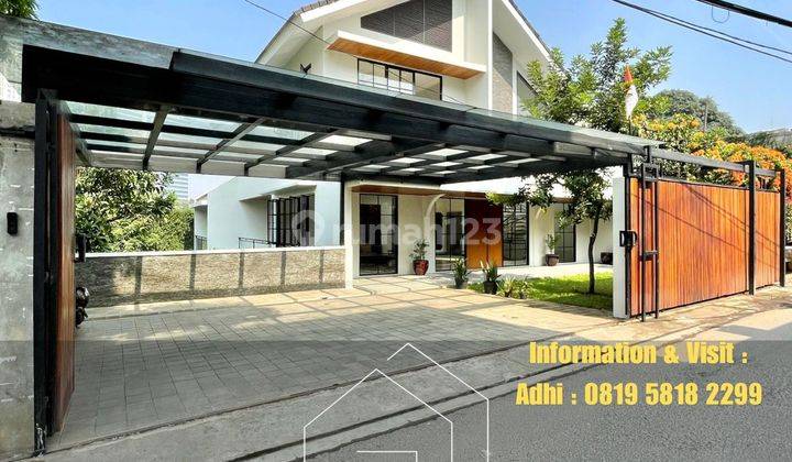 Modern House 3 Lantai Ada Private Lift Dan Pool Lokasi Bagus Dekat Gandaria Dan Pakubuwono 1