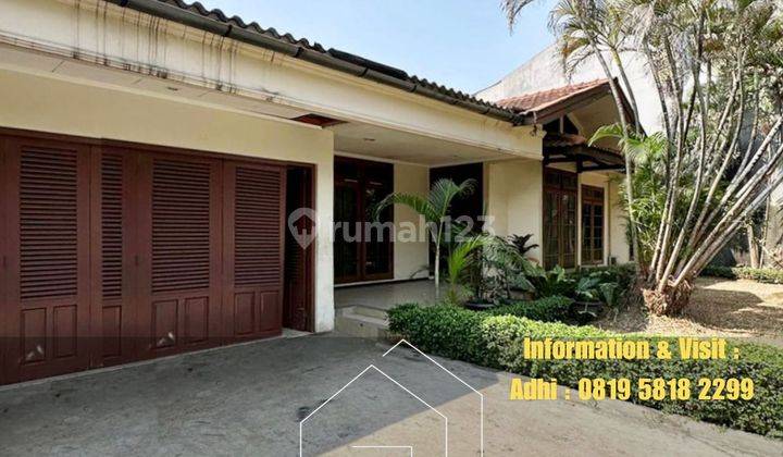 Rumah 1 Lantai Lokasi Dalam Komplek Besar Prime Area Akses Jalan Lebar At Kemang Dalam 1