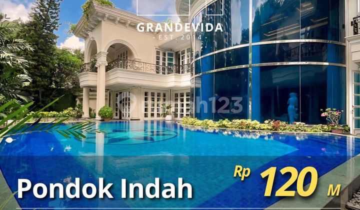 Rumah Super Mewah Tanah Dan Bangunan Besar View Golf At Sekolah Kencana