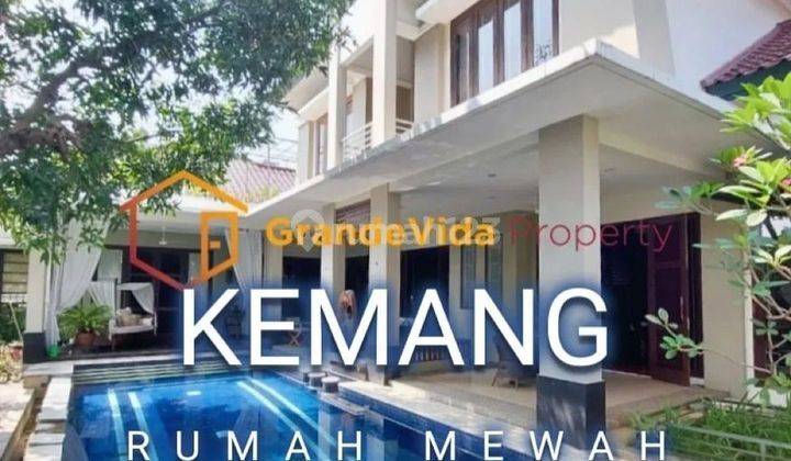 Rumah Mewah Nuansa Resort Halaman Luas Dan Bangunan Besar At Kemang Ampera 1