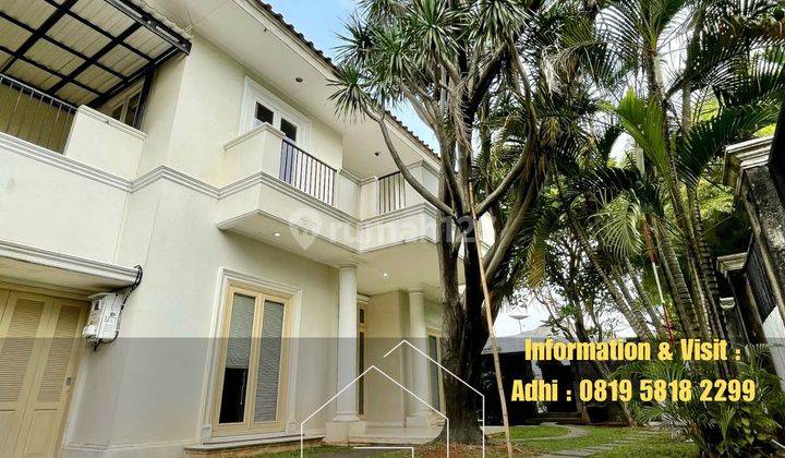 Rumah Mewah Lokasi Super Premium At Tirtayasa Jalan Lebar Terawat Dan Siap Huni 1