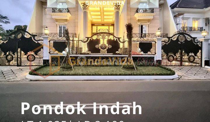 Rumah Super Mewah Bak Istana Di Area Elite Pondok Indah Full Marmer High Material 1