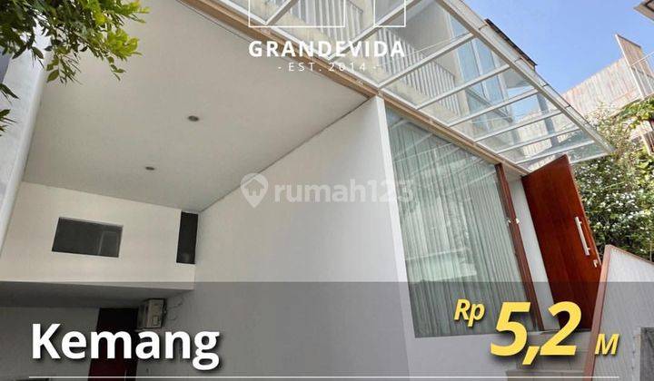 Rumah Cantik Dalam Compund Bebas Banjir Design Modern Minimalis At Jl Bungur Kemang 1