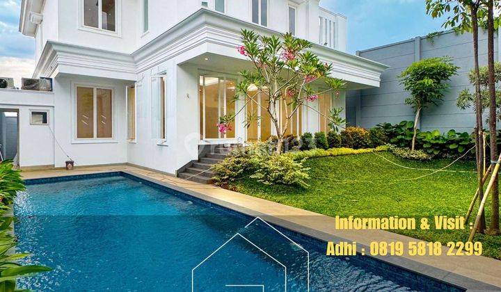 Brand New House Desicn Modern Classic Lokasi Sangat Strategis At Jl Sinabung Kebayoran Baru 1