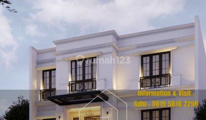 Jarang Ada Rumah Baru Lokasi Elite At Jl Lauser Kebayoran Baru 1