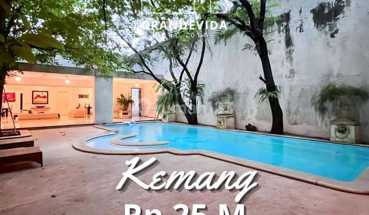 Rumah Dengan Konsep Villa Harga Menarik Design Modern Classi At Bangka Kemang 1