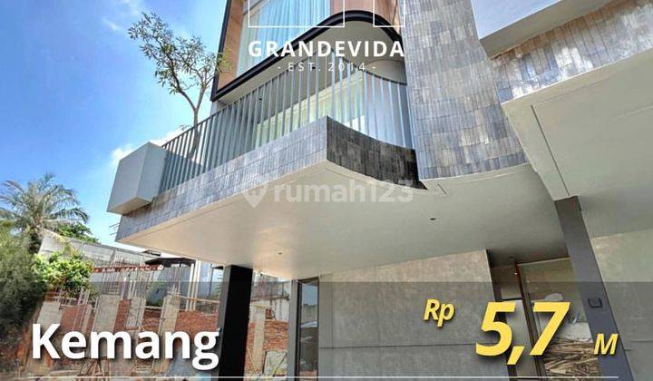 Brand New House Rumah Dalam Tpwnhouse Bangunan 3 Latai Plus Rooftop At Kemang Huis 1