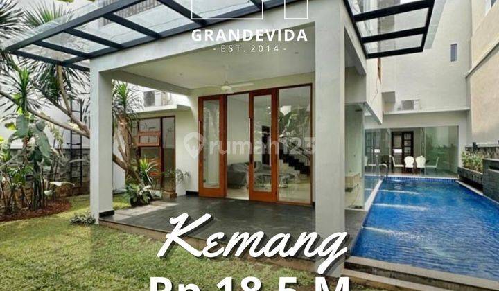 Design Modern Tropis Dalam Townhouse Siap Huni Bebas Banjir At Kemang Timur 1