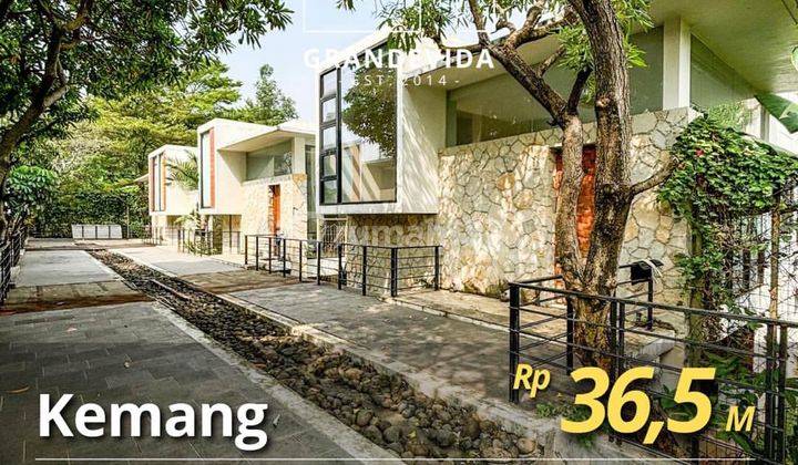 Townhouse Satu Cluster Dijual Semua Nyaman Dan Asri Bebas Banjir At Kemang Utara 1