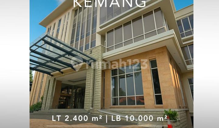 Gedung 5 Lantai Plus Basement Tanah Luas Prime Area di Jalan Utama Kemang