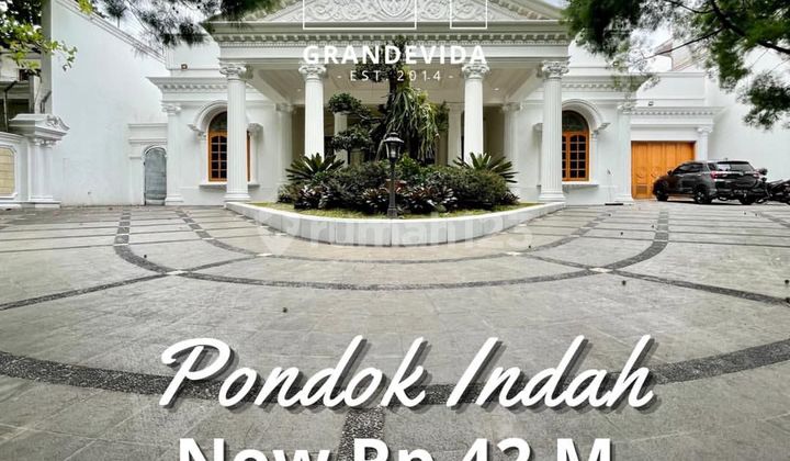 Harga Njop Rumah Mewah Classic Fully Renovated Di Jalan Utama Pondok Indah