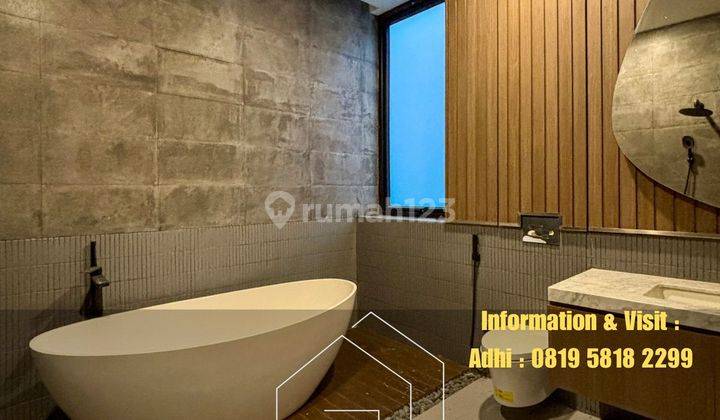 Rumah Baru Dalam Townhouse Mewah Design Tropical Modern At 101 Residence Kemang 1