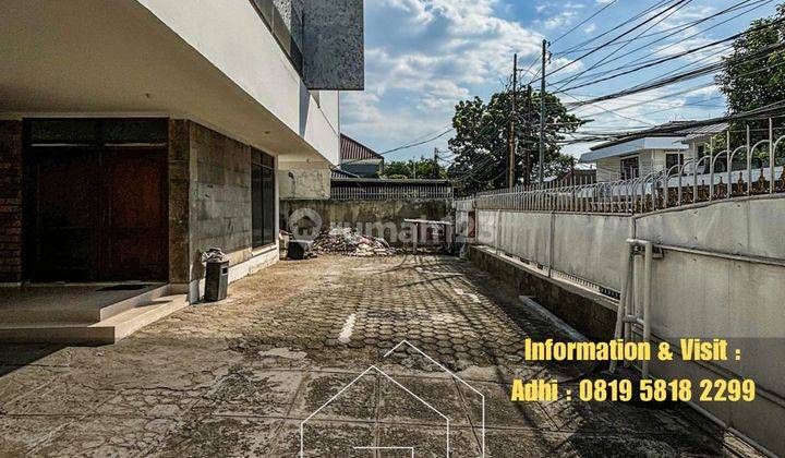 Tanah Luas Bangunan 2 Lantai Cocok Untuk Komersil Kantor Atau Tempat Usaha At Dharmawangsa 2