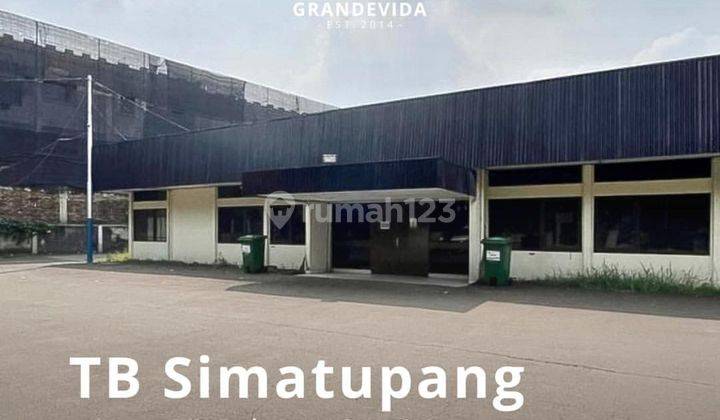 Bangunan Komersil Lahan Besar Dan Lokasi Strategis Cocok Untuk Kantor Atau Gudang 1