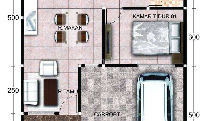 Rumah Baru 2 Lantai Dekat Tol Klodran Colomadu 2