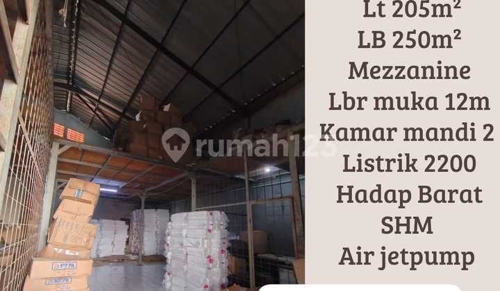 Dijual Cepat / Disewakan Gudang Kopo Mas