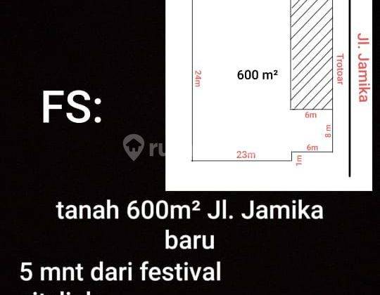 (Na) Jual Tanah Hoki Cocok Untuk Bisnis Di Pusat Kota Tanah 1