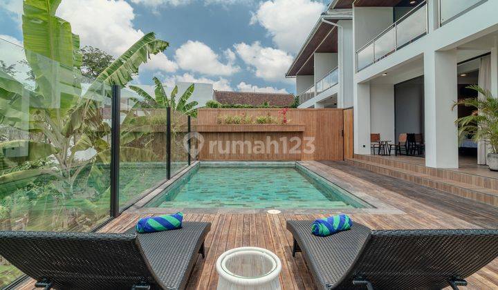 Villa 3 Bedrooms Leasehold With Rice Field In Babakan Canggu 1