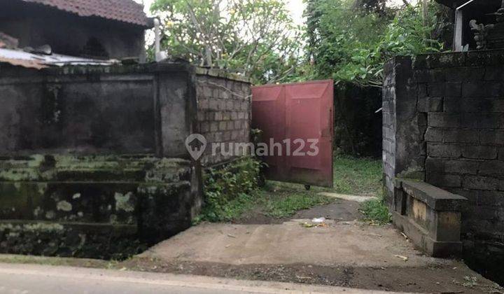 Rare 2,450 Sqm Freehold Land For Sale With Views Of Rice Field On Sayan Main Road, Ubud 1