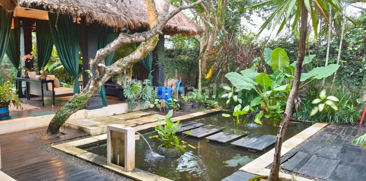 Leasehold - For Sale Of A Fully-Furnished Modern Serene Designer Villa With Eclectic Interior Design In Buwit, Tabanan - Bali