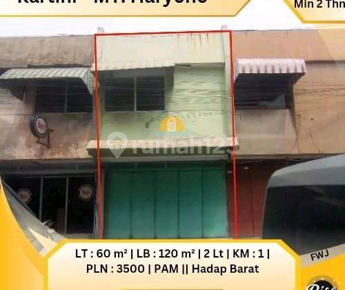 Ruko Kartini 2 Lantai Disewakan Bagus 1