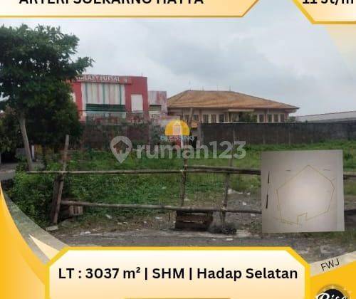 Dijual Tanah Shm Di Jalan Arteri Soekarno Hatta 1