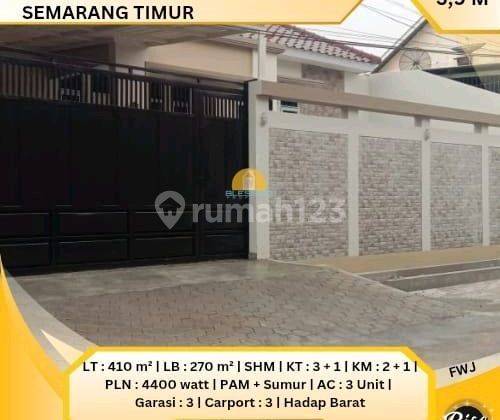 Rumah Mewah Rejomulyo Semi Furnished 1