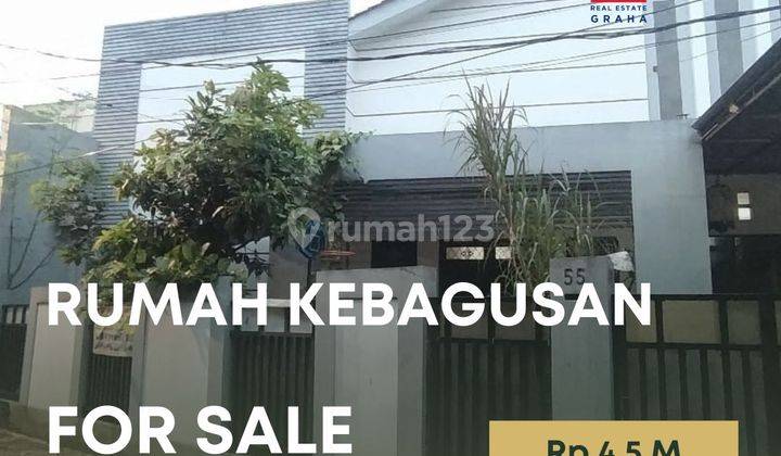 Di Jual Rumah Murah Di Kebagusan, Adem Dan Tenang 1