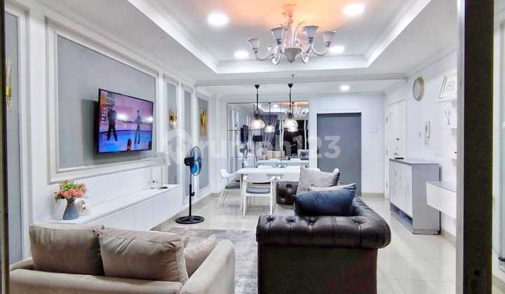 For Rent Apartemen Mediterania Lagoon Kemayoran Newly Renovated 2