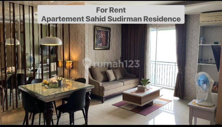 Disewa Apartemen Sahid Sudirman Residence 2 Kamar Tidur Furnished Bagus 1