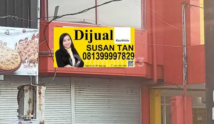 Disewakan Ruko Raya Wiyung Surabaya Siap Pakai