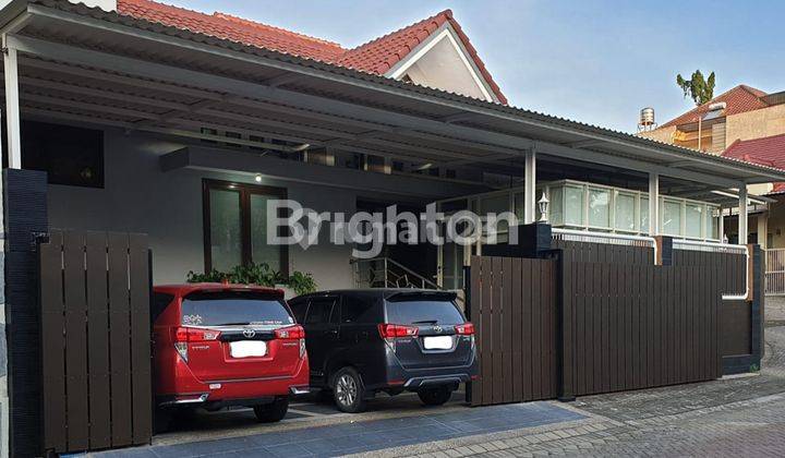 RUMAH TERAWAT FULL FURNISHED SIAP HUNI DI KOMERSIAL AREA SURABAYA BARAT 1