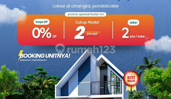 Dijual.rumah Di Bni Cinangka Depok