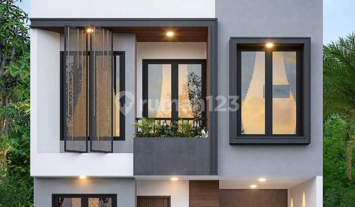 Di Jual Rumah 2 Lantai Plus Rooftop Lokasi Strategis di Jagakarsa