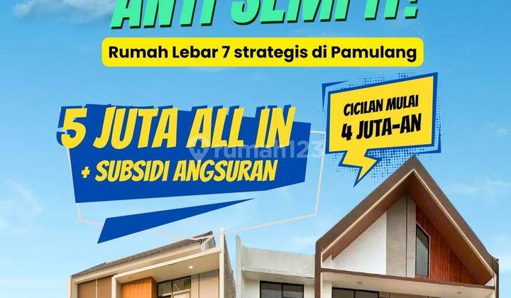 Cluster Bernuansa Puncak ,dhill Pamulang 2 Lantai Baru Shm 2