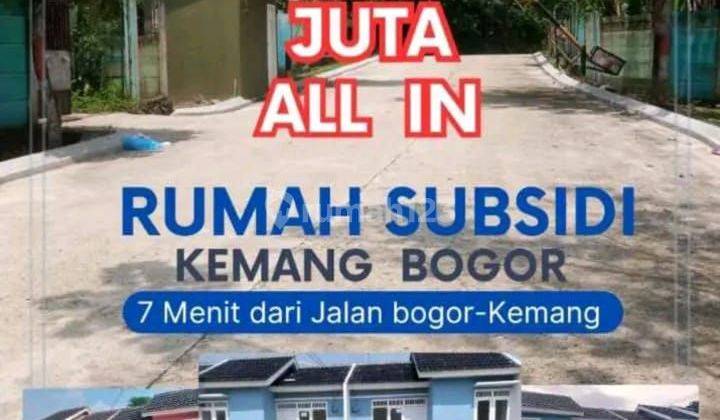 A/N Rumah Subsidi Daerah Kemang Parung Bogor 1