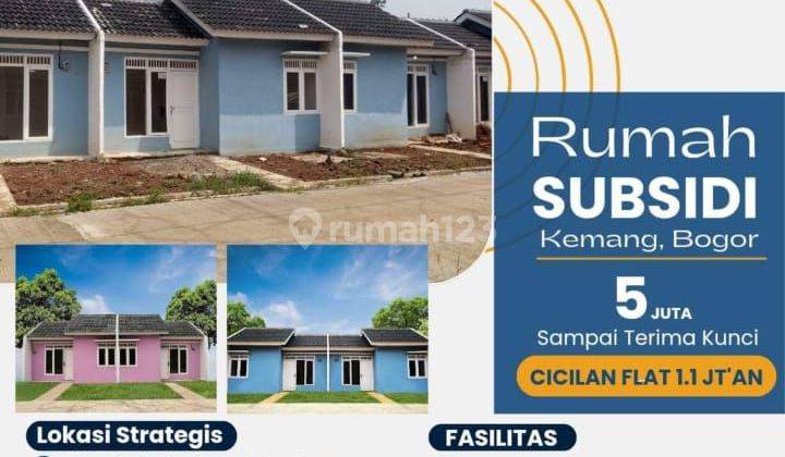 A/N Rumah Subsidi Daerah Kemang Parung Bogor 2