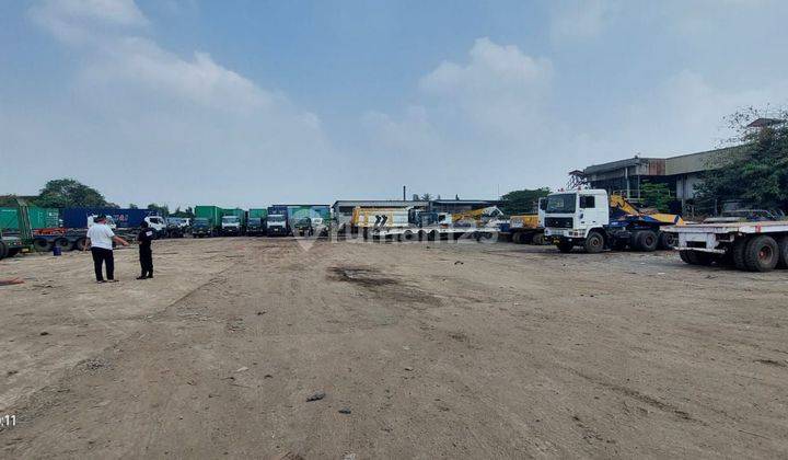 Lahan Tanah Padat Dekat Gerbang Tol Cakung, Total Ada 15.000m² Di Pinggir Jl Raya Cakung 1