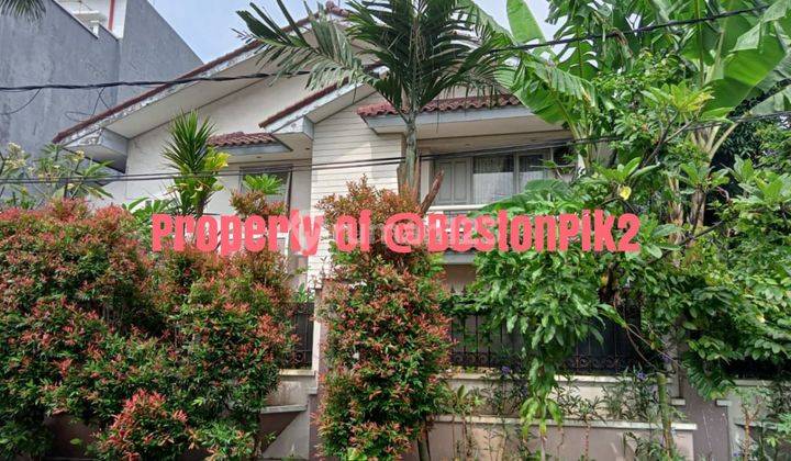 Rumah Komplek Taman Surya 1 Lt 500m2 Hoek 2 Lantai Petamburan Asri Nyaman Tenang Dan Aman 1