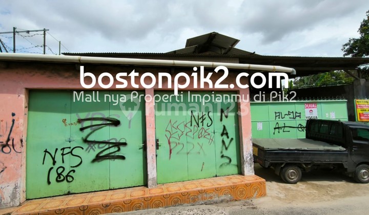 For Sale West Jakarta Kalideres Factory 604m2 SHM South Facing Former Peanut Factory