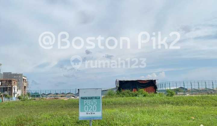 FOR SALE BEACH PLOT BUKIT VILLA PIK2 10x30 m2