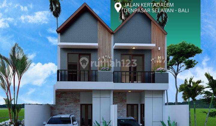 Rumah 3 Kamar Lingkungan Tenag Di Sidakarya Dekat Sanur 1