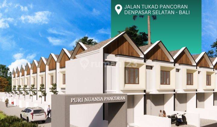 RUMAH CLUSTER 3 KAMAR DI JALAN TUKAD PANCORAN PANJER 1