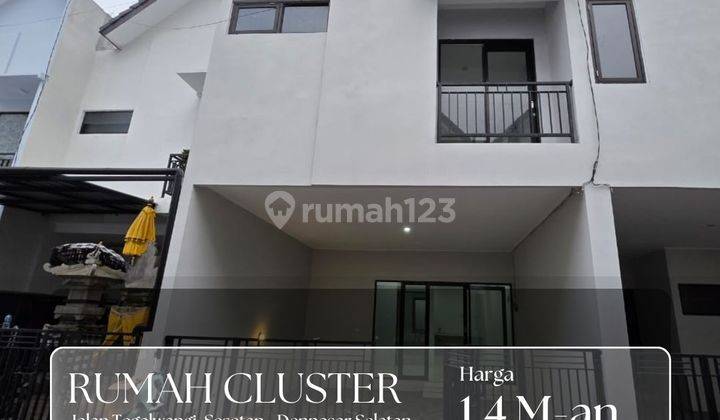 Rumah Baru 3 Kamar Lingkungan Cluster Di Sesetan Siap Huni 1