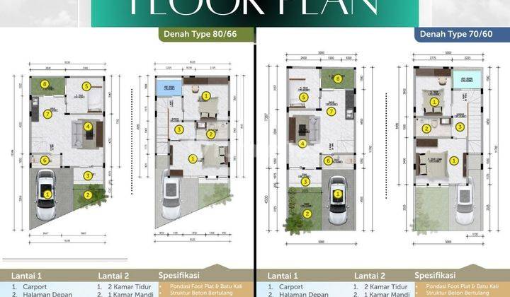 Rumah Cluster 3 Kamar Dp Rendah Di Sesetan Pusat Kota Denpasar 2