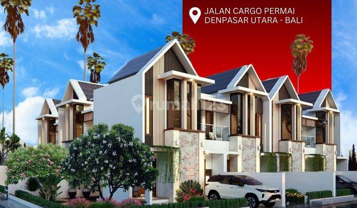 Rumah Cluster 3 Kamar Dekat Kerobokan Di Gatsu Barat 1
