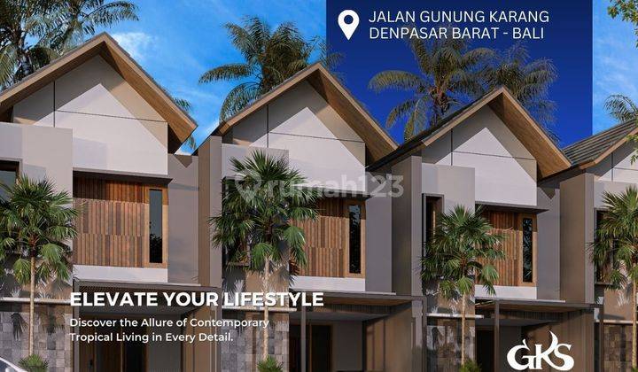 Rumah Cluster 3 Kamar Di Denpasar Dekat Rs Balimed Denpasar 1