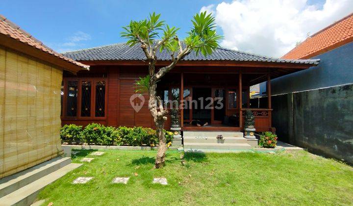 Rumah Joglo 2 Kamar Lingkungan Tenang Dekat Sanglah Dan Renon 1